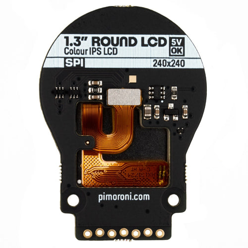 1.3inch SPI Color Round LCD (240x240) Breakout