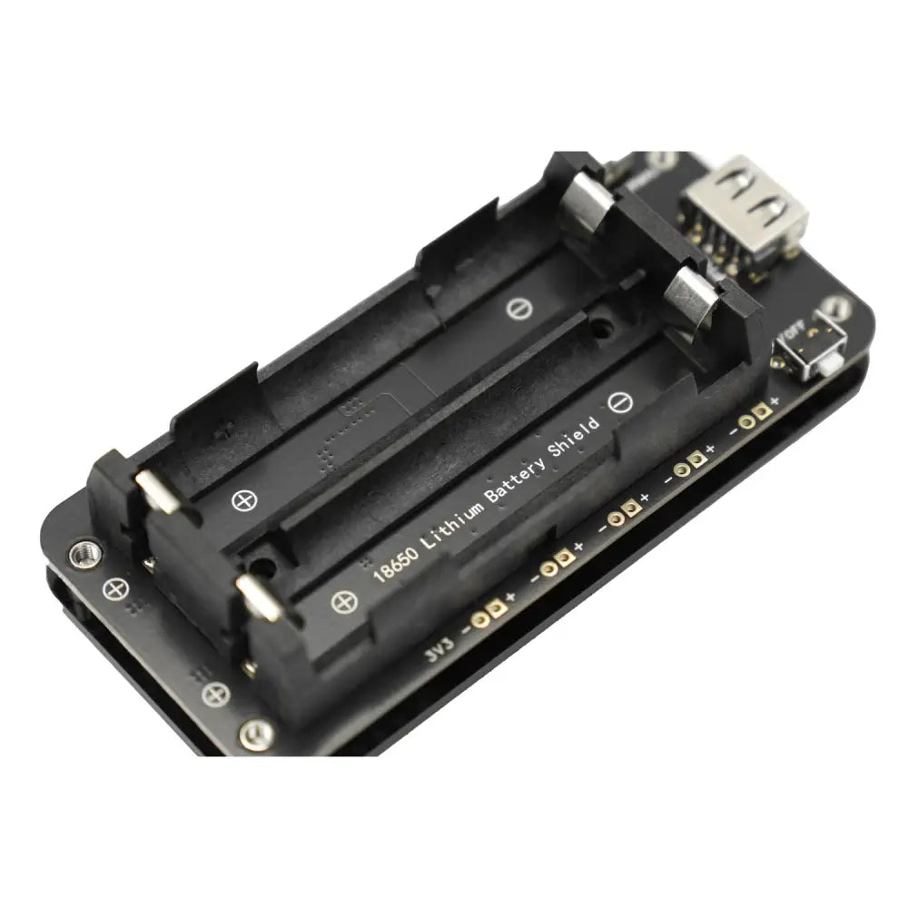 2-Way 18650 Battery Holder - RobotShop