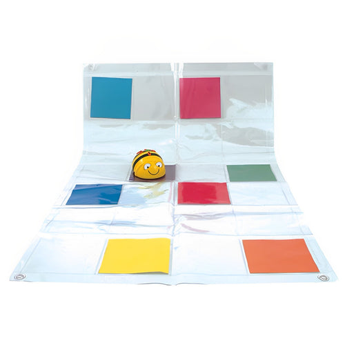 TTS Transparent Pocket Mat Size 4 x 6 for Bee-Bot and Blue-Bot Model: IT10125