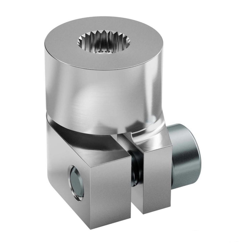 4001 Series Clamping Servo to Shaft Coupler (24 T Spline to 1/4 in Round Bore)