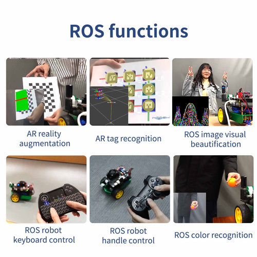 Jetbot Mini AI Vision Robot Car ROS Starter Kit without Jetson Nano Board