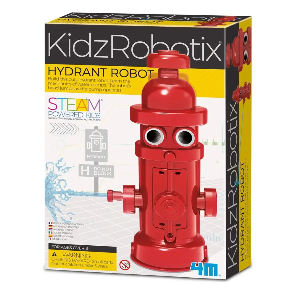 4M KidzRobotix Hydrant Robot Kit - RobotShop