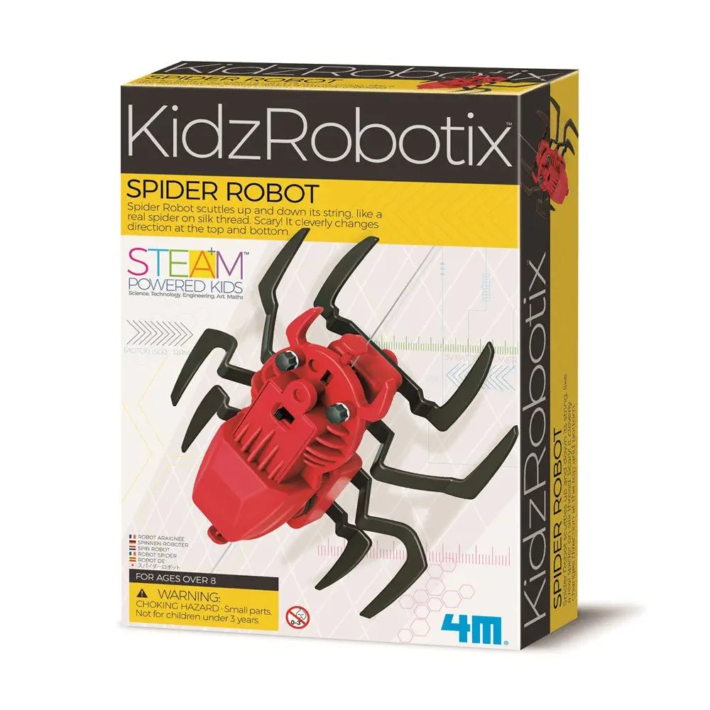 4M KidzRobotix Spider Robot Kit - RobotShop