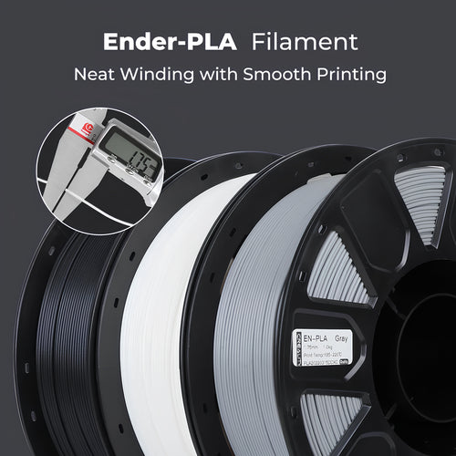 Creality Ender Red PLA 3D Printer Filament, 1.75mm, 1Kg