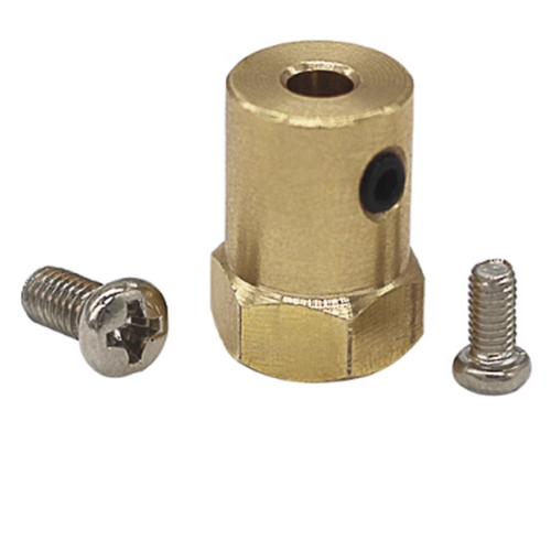 8mm Hexagon Couplers for Rubber Wheels (Pair)