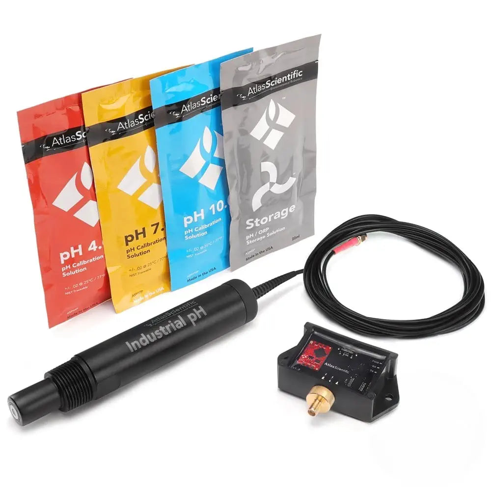 Atlas Scientific EZO Complete-pH Kit w/ Industrial pH Probe & CoC Atlas Scientific EZO Complete-pH Kit w/ Industrial pH Probe & CoC