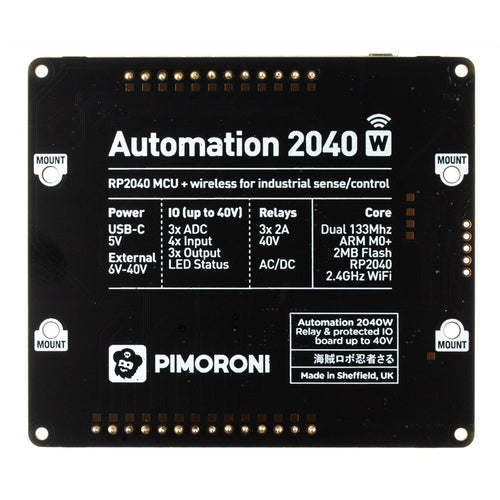 Automation 2040 W (Pico W Aboard)