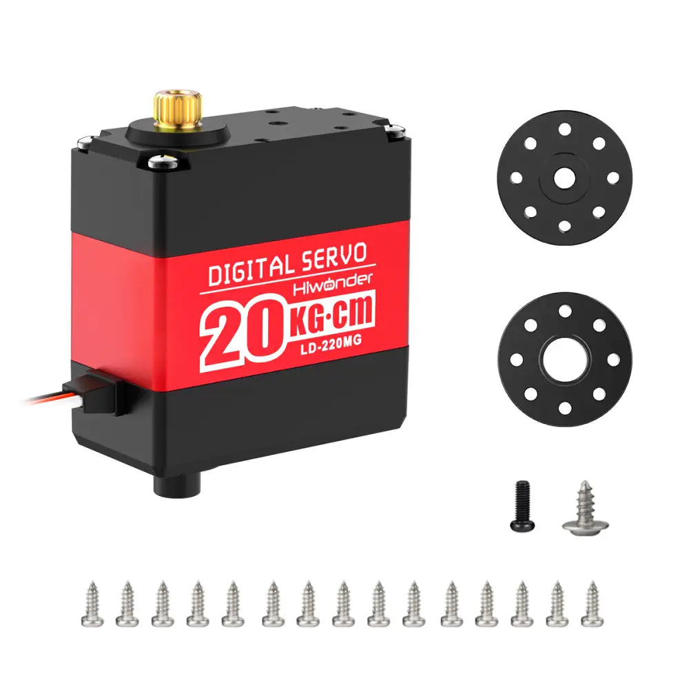 Hiwonder LD-220MG Full Metal Gear Digital Servo with Dual Ball
