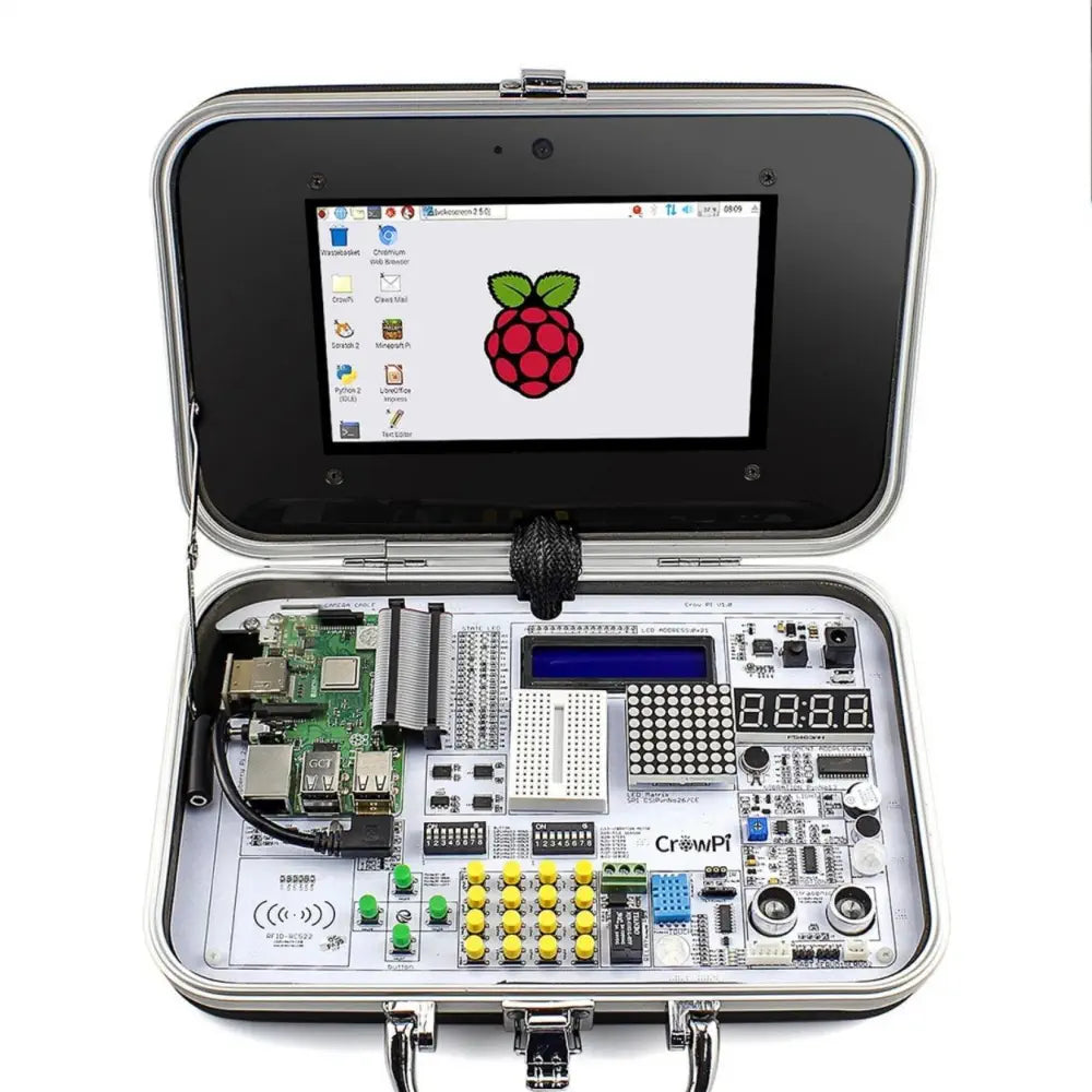 CrowPi Compact Raspberry Pi Educational Kit - RobotShop
