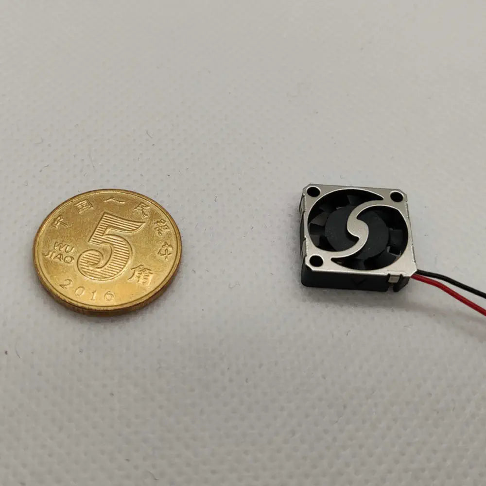 15mm X 15mm X 4mm 5V Brushless DC Cooling Fan - RobotShop