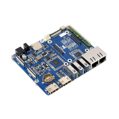 Dual Gigabit Ethernet Base Board Designed for Raspberry Pi Compute Module 4
