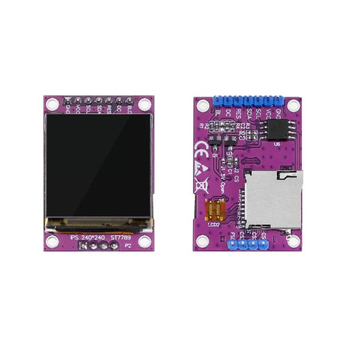 Elecrow 1.3 inch 240x240 IPS TFT LCD 7-Pin SPI ESP32/Arduino Display Module