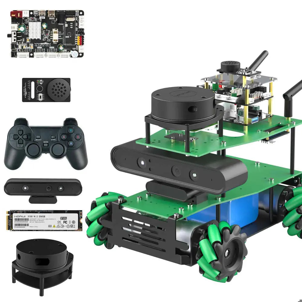 ROSMASTER X3 ROS2 Robot with Mecanum Wheel -Advanced without Orin
