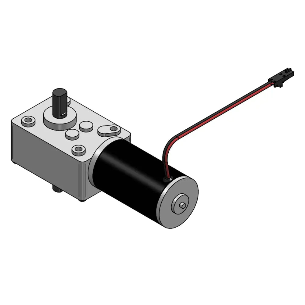 ヨッシー　『muta』　7111680D2 12V 16rpm High Torque Dual Shaft 31D Motor w/ Worm Gear Reduction