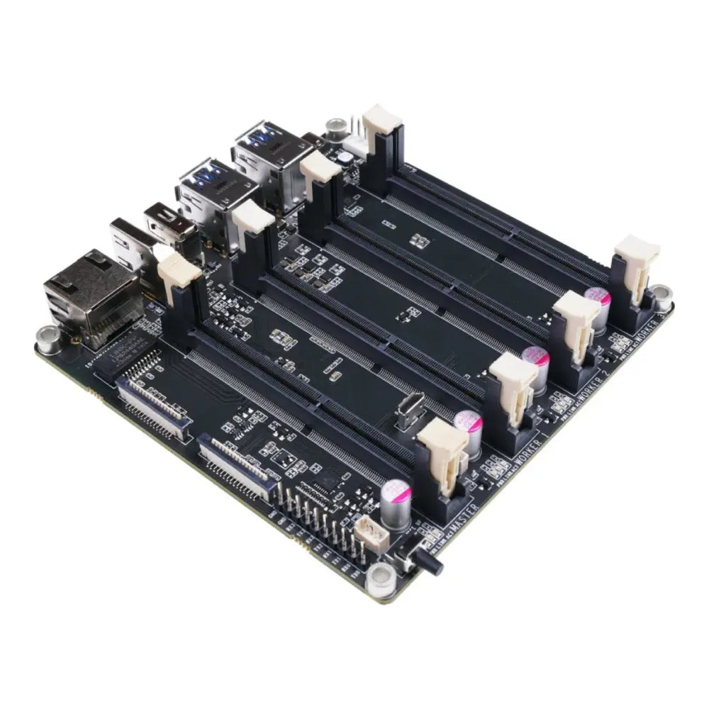 Jetson Mate Cluster Mini Cooling Kit Carrier Board for GPU Cluster
