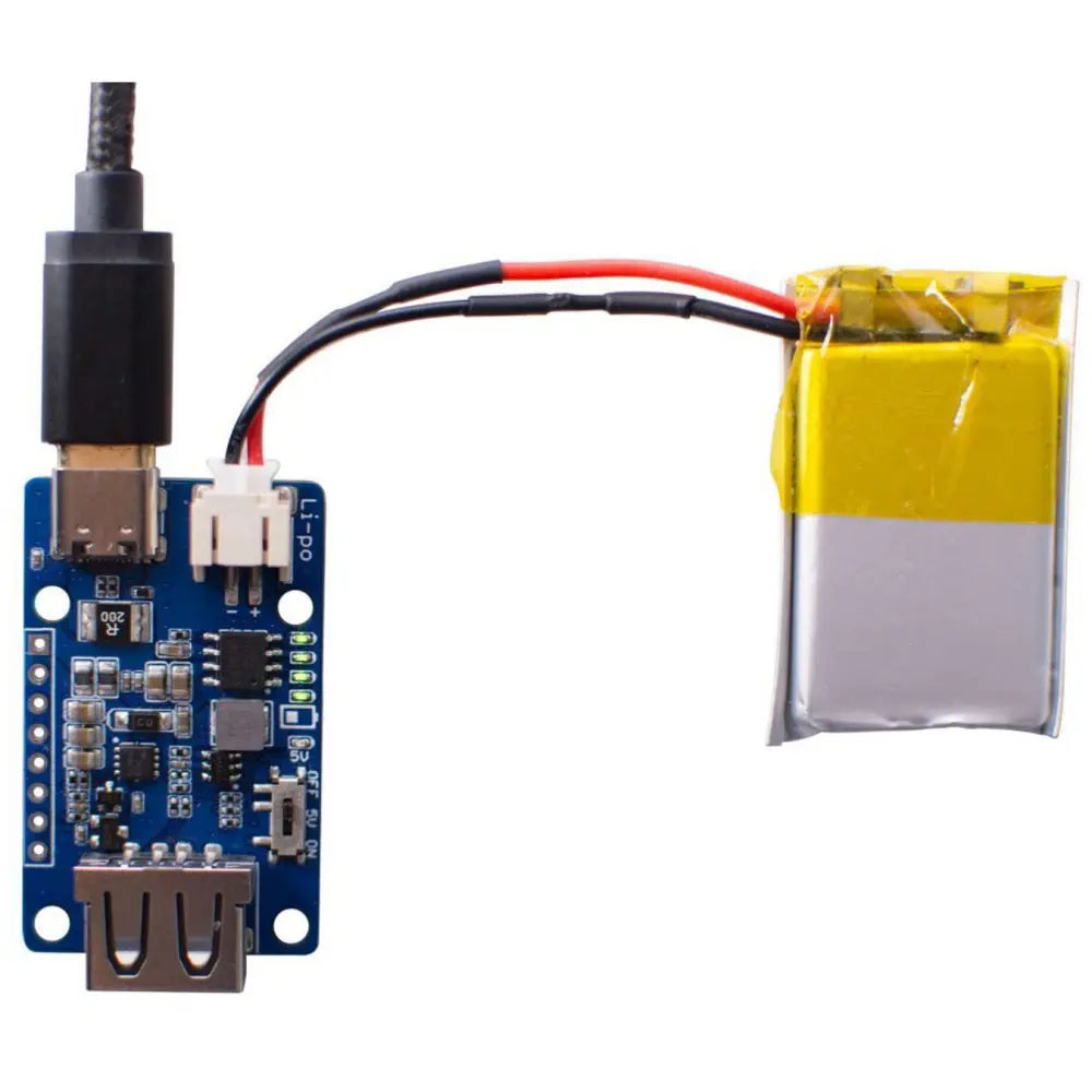 LiPo Rider Plus Charger/Booster - 5V/2.4A USB Type C LiPo Rider Plus Charger/Booster - 5V/2.4A USB Type C