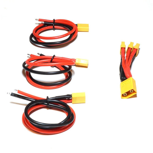Lynxmotion - A4WD3 Power Wiring Harness XT60 to XT30