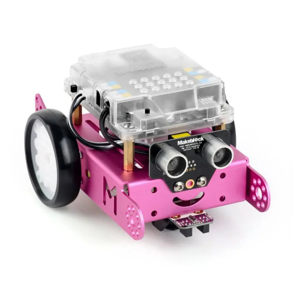MakeBlock mBot v1.1 Pink STEM Educational Programmable Robot (Bluetooth) - RobotShop MakeBlock mBot v1.1 Pink STEM Educational Programmable Robot (Bluetooth) - RobotShop