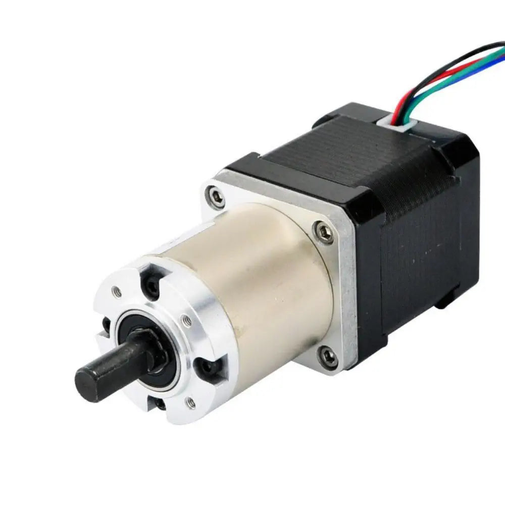 マザーシリーズ(17) Nema 17 Stepper Motor Bipolar w/ 51:1 Planetary Gearbox - RobotShop