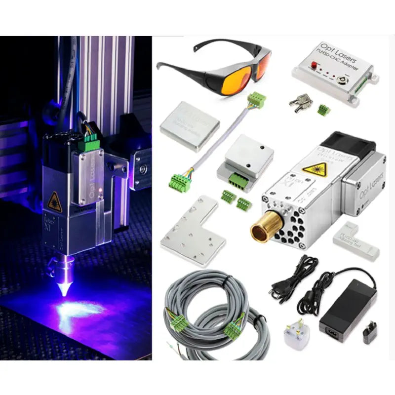 Opt Lasers Shapeoko Laser Upgrade Kit w/ PLH3D-XT-50, HP Air
