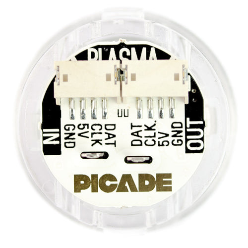Picade Plasma Kit - Illuminated Arcade Buttons (10x)