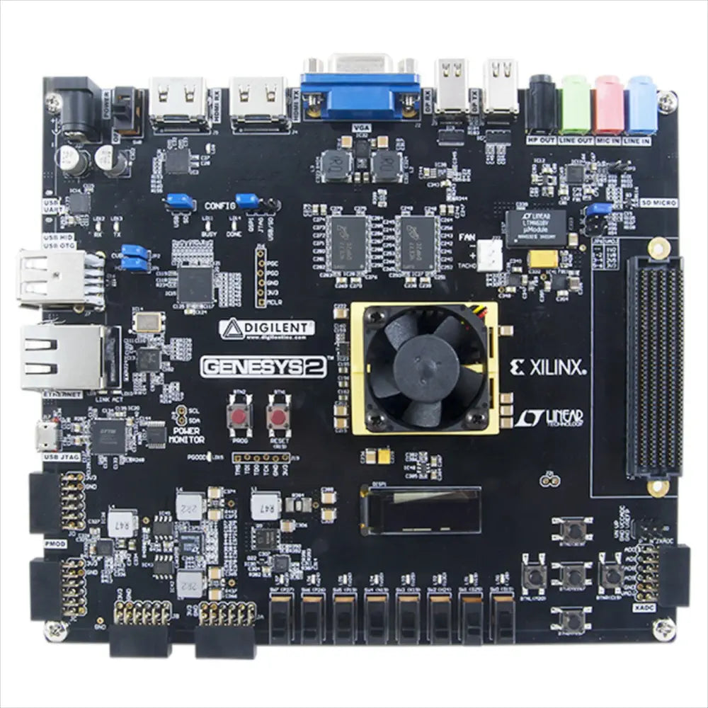 Digilent Xilinx Genesys 2 Kintex-7 FPGA Development Board - RobotShop