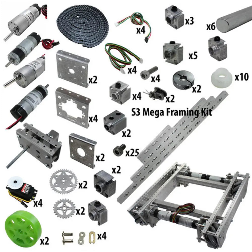 FTC Starter Kit w/ GTO Tile & S3 Mega Kit - RobotShop FTC Starter Kit w/ GTO Tile & S3 Mega Kit - RobotShop