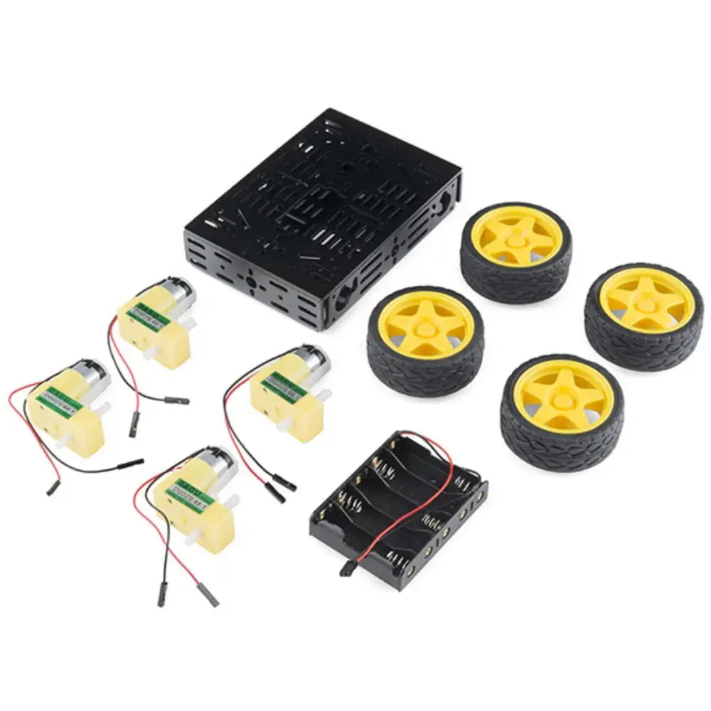 メカニカルキットver.4 Multi-Chassis 4WD Robot Kit (Basic) - RobotShop