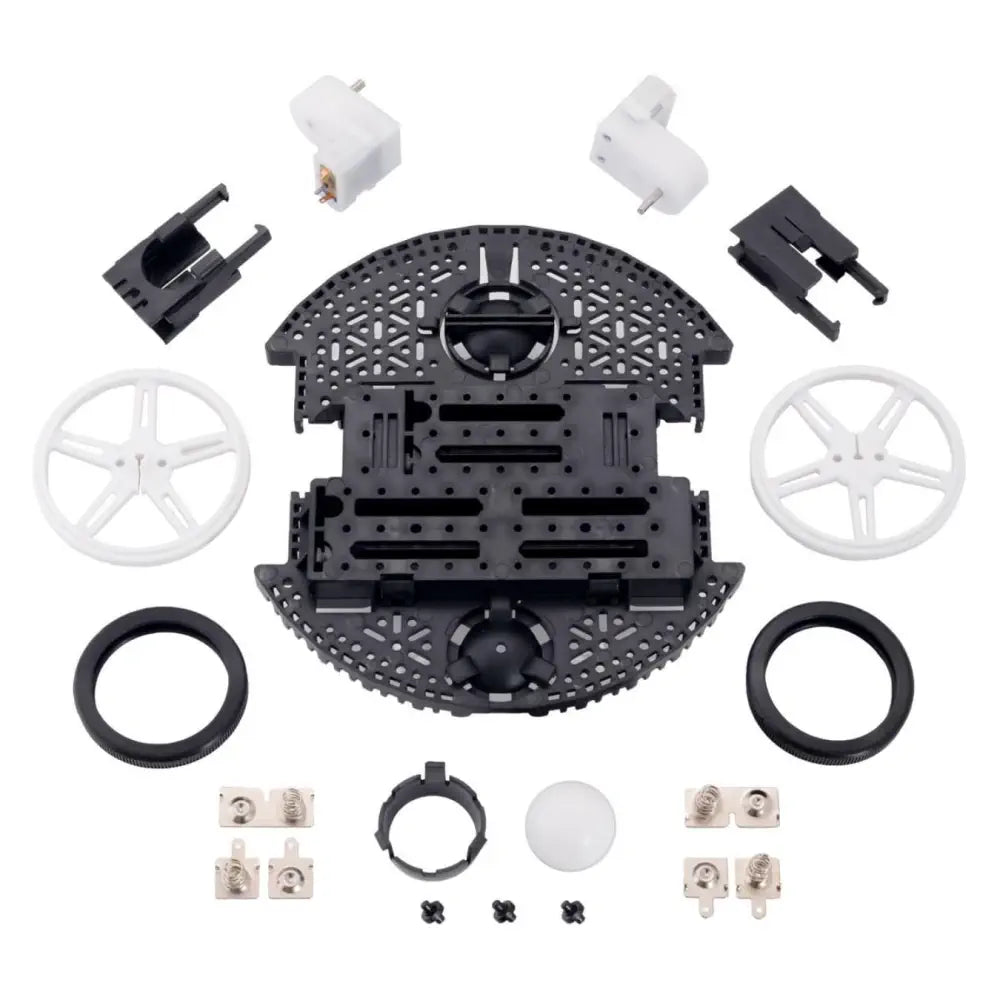 Romi Chassis Kit - Black - RobotShop