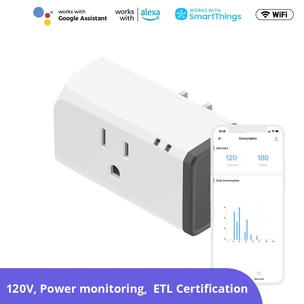 Trade Shop - Smart Plug Presa Corrente Wifi Timer Elettrodomestici Domotica Per Ios E Android 85883203 - Foto 11