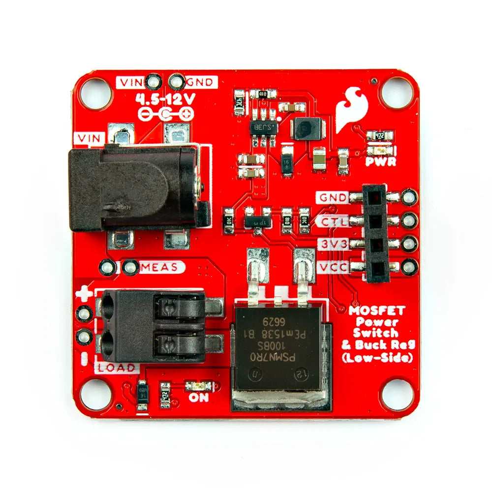 SparkFun MOSFET Power Switch and 3.3V Buck Regulator (Low-Side