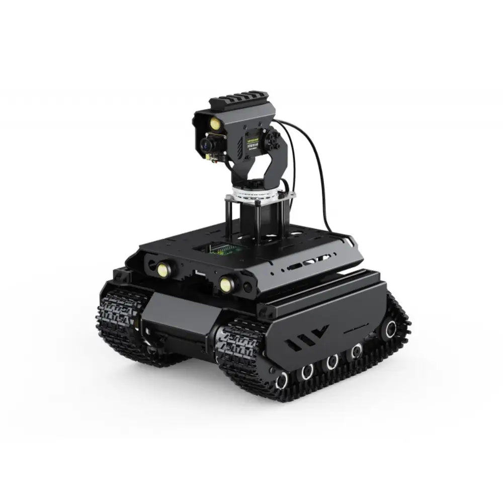 UGV Beast 追跡型 AI ロボット、デュアル コントローラー UGV Beast Tracked AI Robot, Dual Controllers, All-Metal Body for