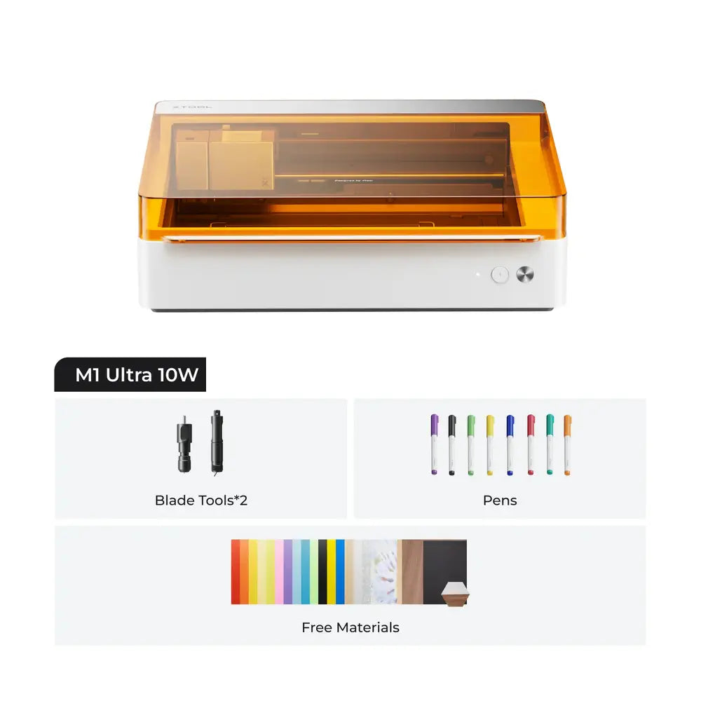 xTool M1 Ultra 4-in-1 Craft Machine 10W Basic - RobotShop