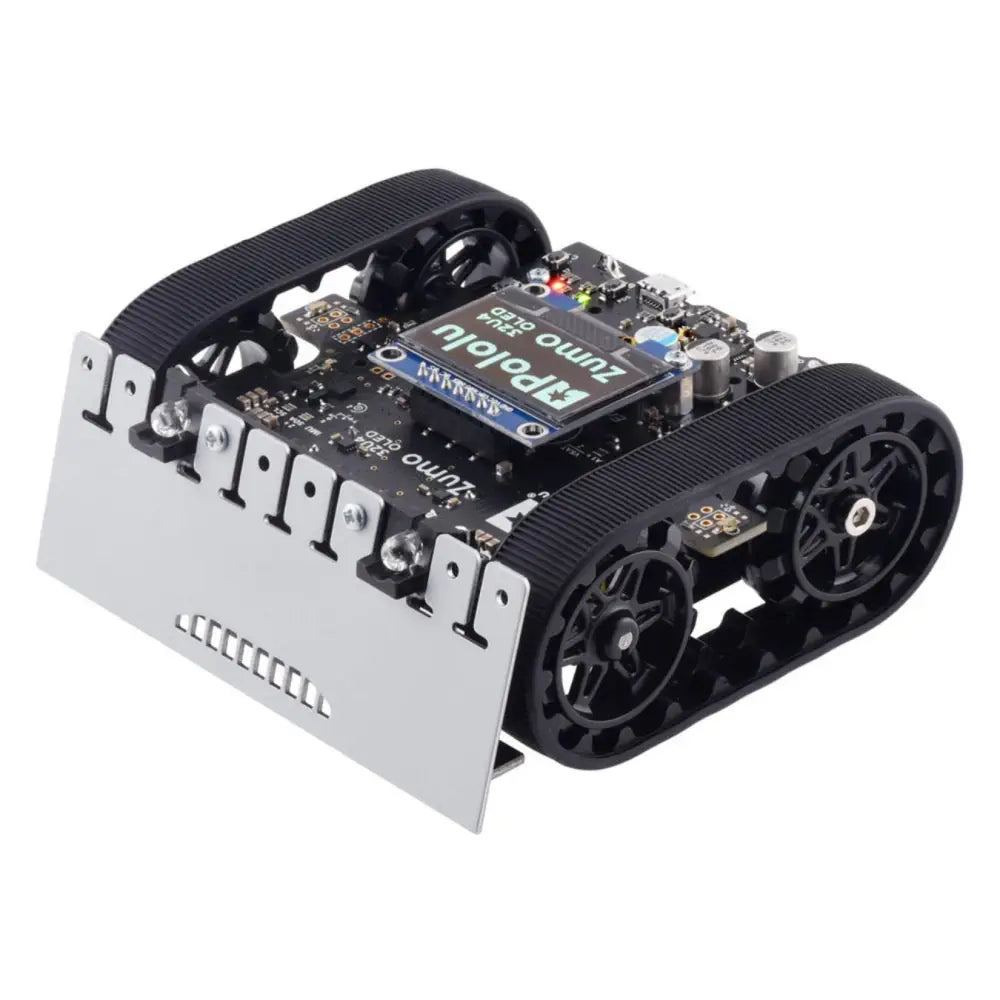 Zumo 32U4 OLED Robot (Assembled with 100:1 HP Motors) - RobotShop