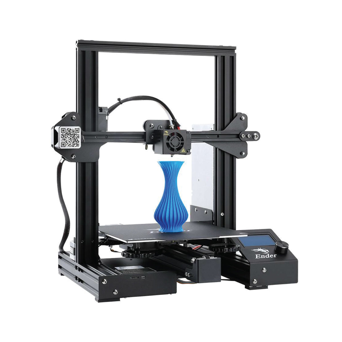 Creality Ender 1.75mm PLA 3D Printer Filament, 1Kg - Black - RobotShop