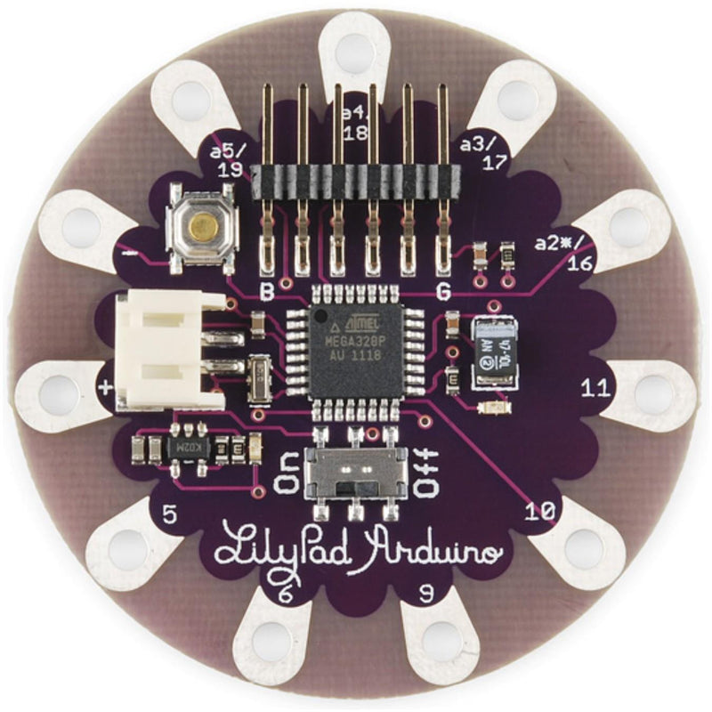 Arduino Lilypad Microcontroller Simple Board
