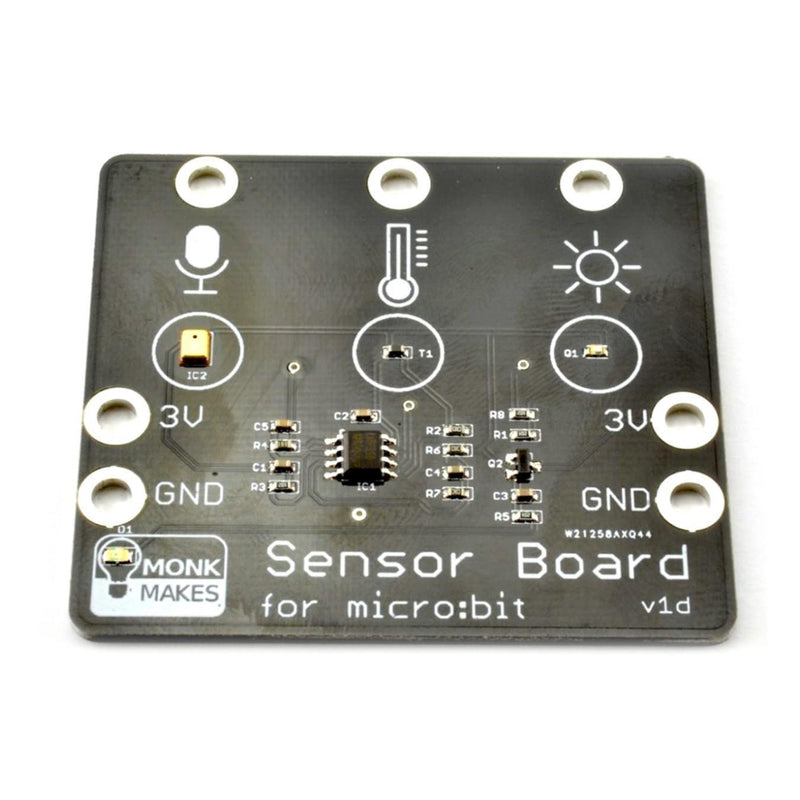 Monk Makes Sensor Board for MICRO:BIT