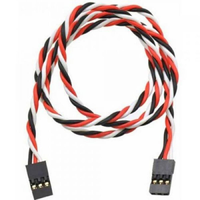 Twisted Servo Extension Cable 24" F-F