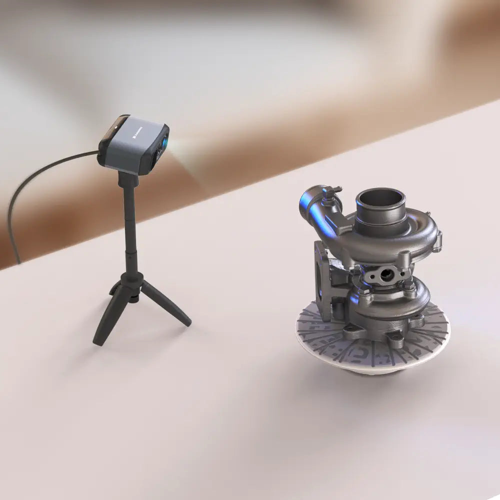 Moose Standard 3DMakerpro 3D Scanner for 3D Printing, Handheld 3D Model Scanners with 0.05mm High Detailed Precision, Intelligent Pre and Post Data Processing, Compatible with Windows/MacOS