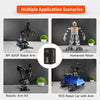 Serial Bus Servo with Metal Gear, 360° Rotation, Programmable for Robot Arm, Biped Robot, DIY Robotics Projects, TTL/UART Control, 30KG High Torque, Smart Servo with Debug Board