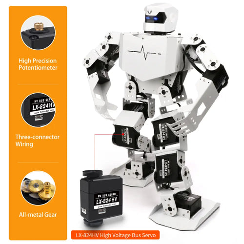 Hiwonder H5S Intelligent Humanoid Robot: Dance & Sing Hiwonder H5S Intelligent Humanoid Robot: Dance & Sing