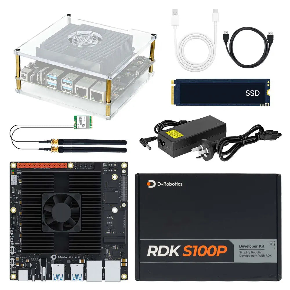 D-Robotics RDK S100P Development Board 128TOPS Computing Power BPU--Storage Expansion Kit