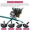 Smart Robot Car Kit with Raspberry Pi 4B/5, Open Source Python, AI Visual Recognition Line Tracking Obstacle Avoidance, Electronic DIY Kit Programming Robotic Gifts (with Raspberry Pi 4B4G)
