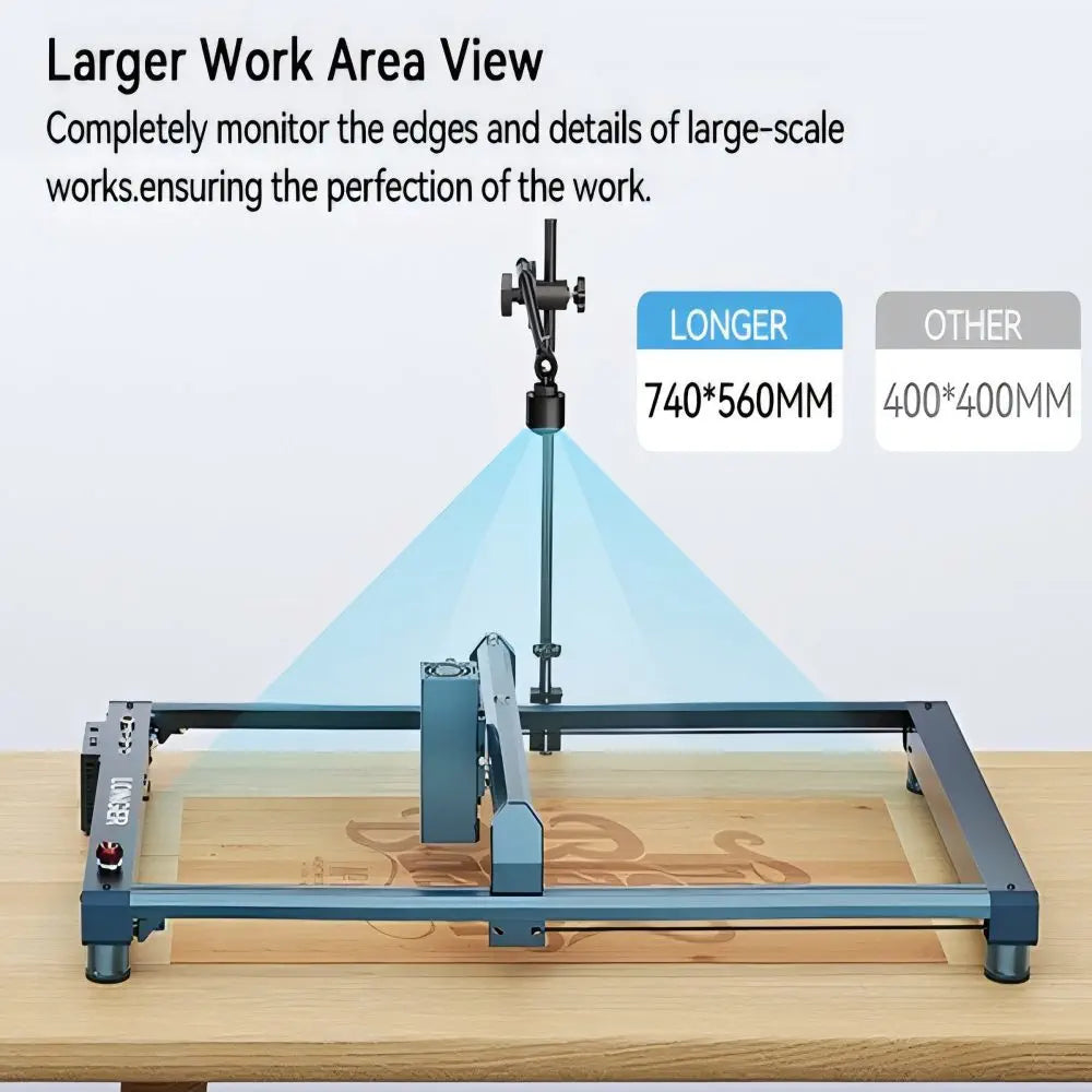 LONGER Laser Engraver Camera Kits,5MP, 740*560mm View Area