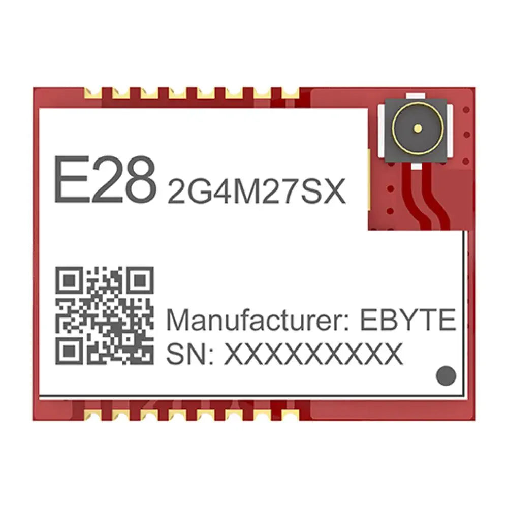 E28-2G4M27SX 2.4GHz SX1281 RF transceiver module,Extremely low current consumption in low-power mode