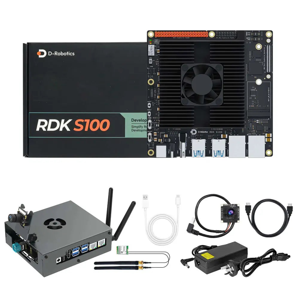 D-Robotics RDK S100 Development Board 80TOPS Computing Power BPU--USB Camera Kit
