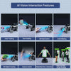 Hiwonder ROS2 Smart Car, ROSOrin Multimodal AI Vision Large Model, SLAM Navigation Programming, Mecanum Wheels Robot (Ultimate Kit without Controller)