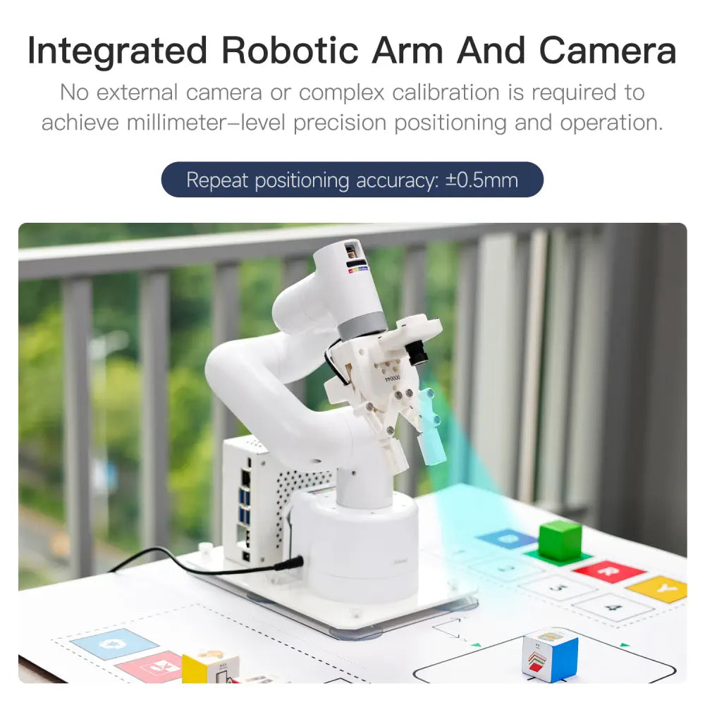 Yahboom JetCobot 7-axis visual collaborative robotic arm-Jetson Orin NANO 8GB SUPER