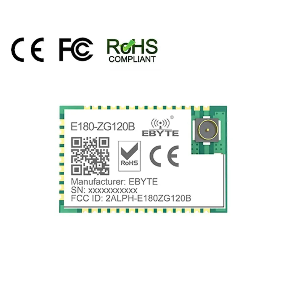 E180-ZG120B Small Size Multifunctional Zigbee Wireless Amplifier Module Zigbee 3.0 for Smart Home ETC