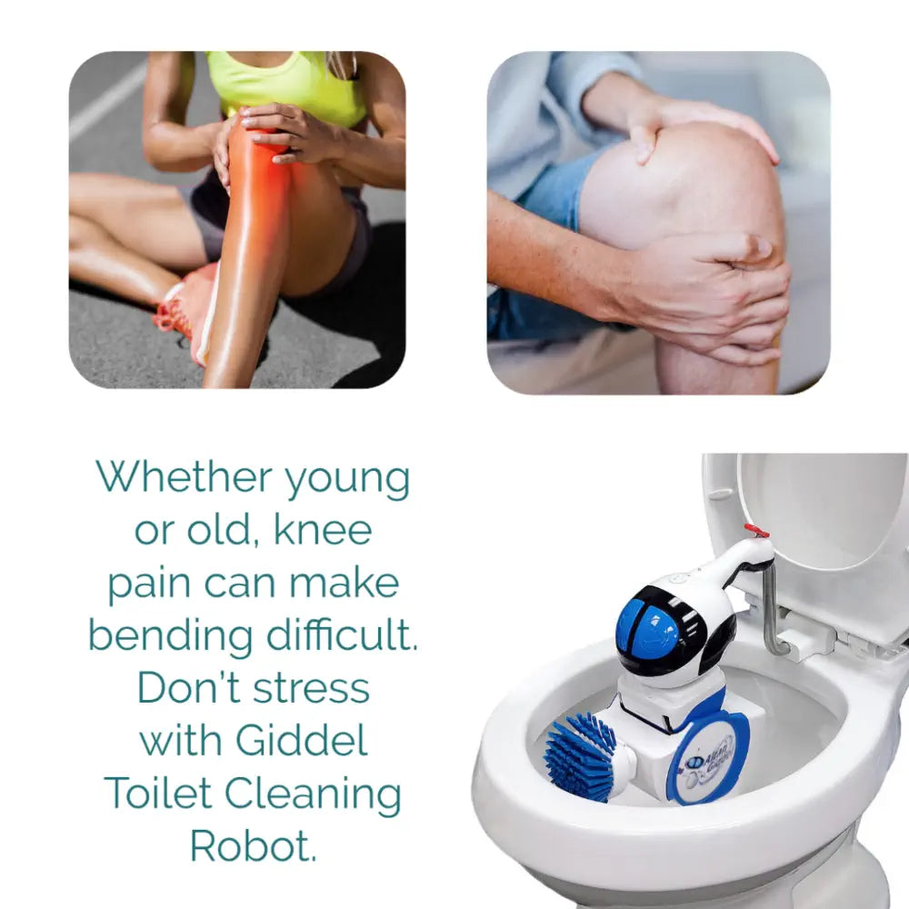 Giddel Toilet Cleaning Robot + Round Seat Kit